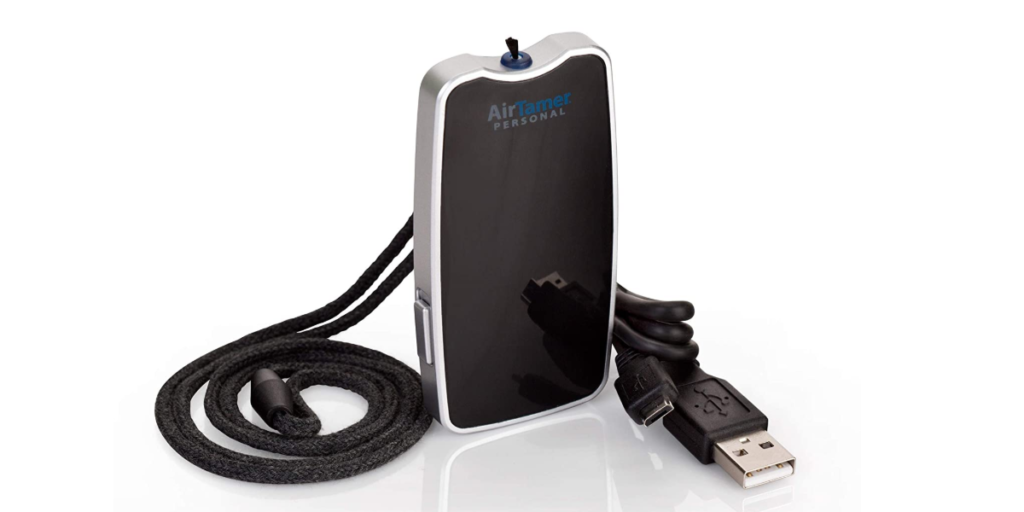 AirTamer Negative Ion Generator Rechargeable Personal Air Purifier