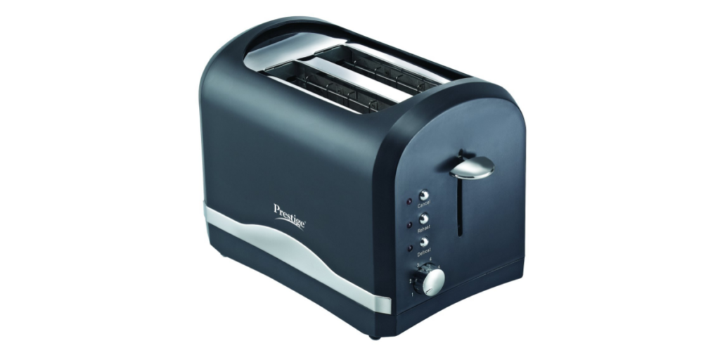 Prestige PPTPKB 800-Watt 2-Slice Pop-up Toaster