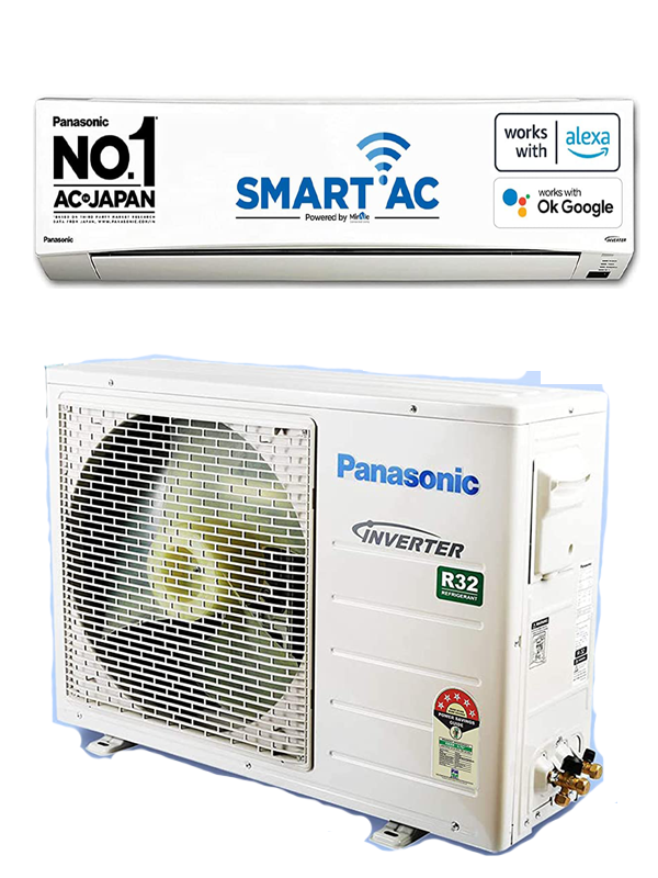 Panasonic 1.5 Ton 5 Star Wi Fi Twin Cool Inverter Split Air Conditioner