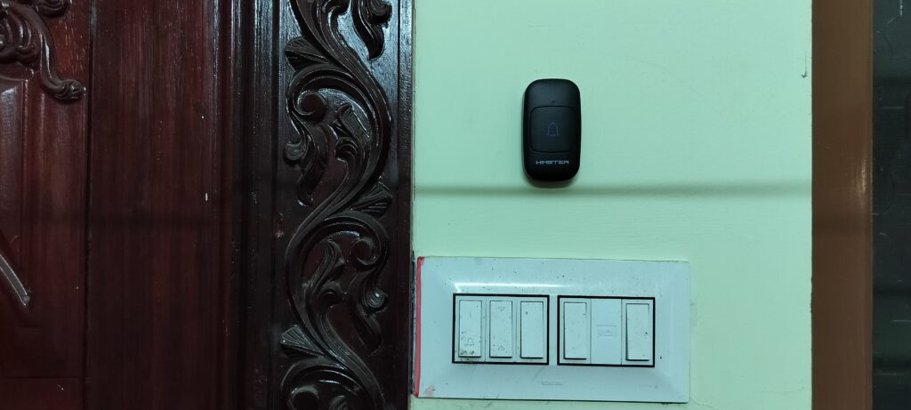 Himster Wireless Doorbell Transmitter Installation