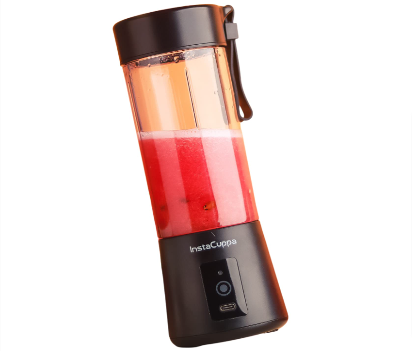 Buy InstaCuppa Portable Blender for Smoothie Milk Shakes Crushing Ice Juices USB Rechargeable B 1 1