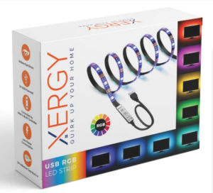 Buy XERGY Usb 5V 5050 Rgb Led Flexible Strip Light Multi Color Changing Lighting Kit Tv Background