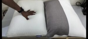 Wakefit Microfiber Pillow Vs The Sleep Company SmartGRID Pillow