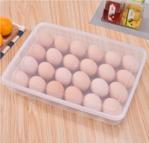 Buy XML Eggs Tray Plastic Storage Organizer Box Container for Fridge Refrigerator Kitchen Improvemen