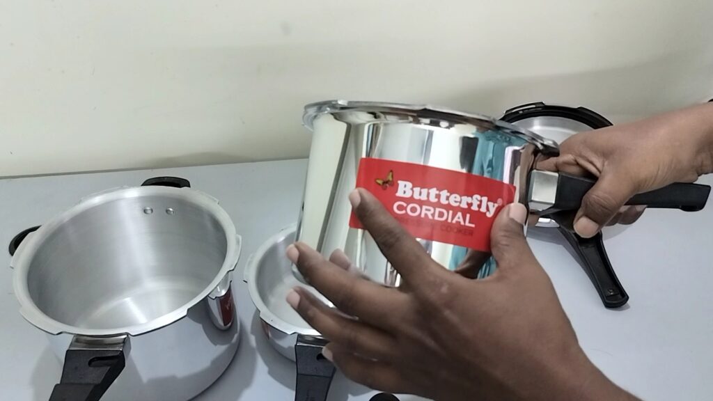 butterfly cordial pressure cooker material