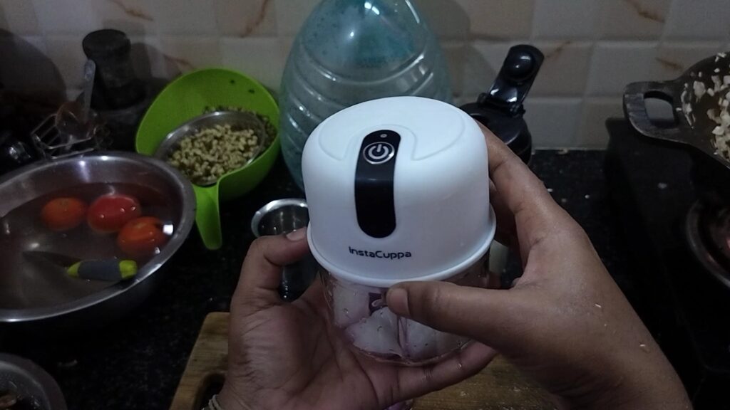 instacuppa rechargeable mini electric chopper review